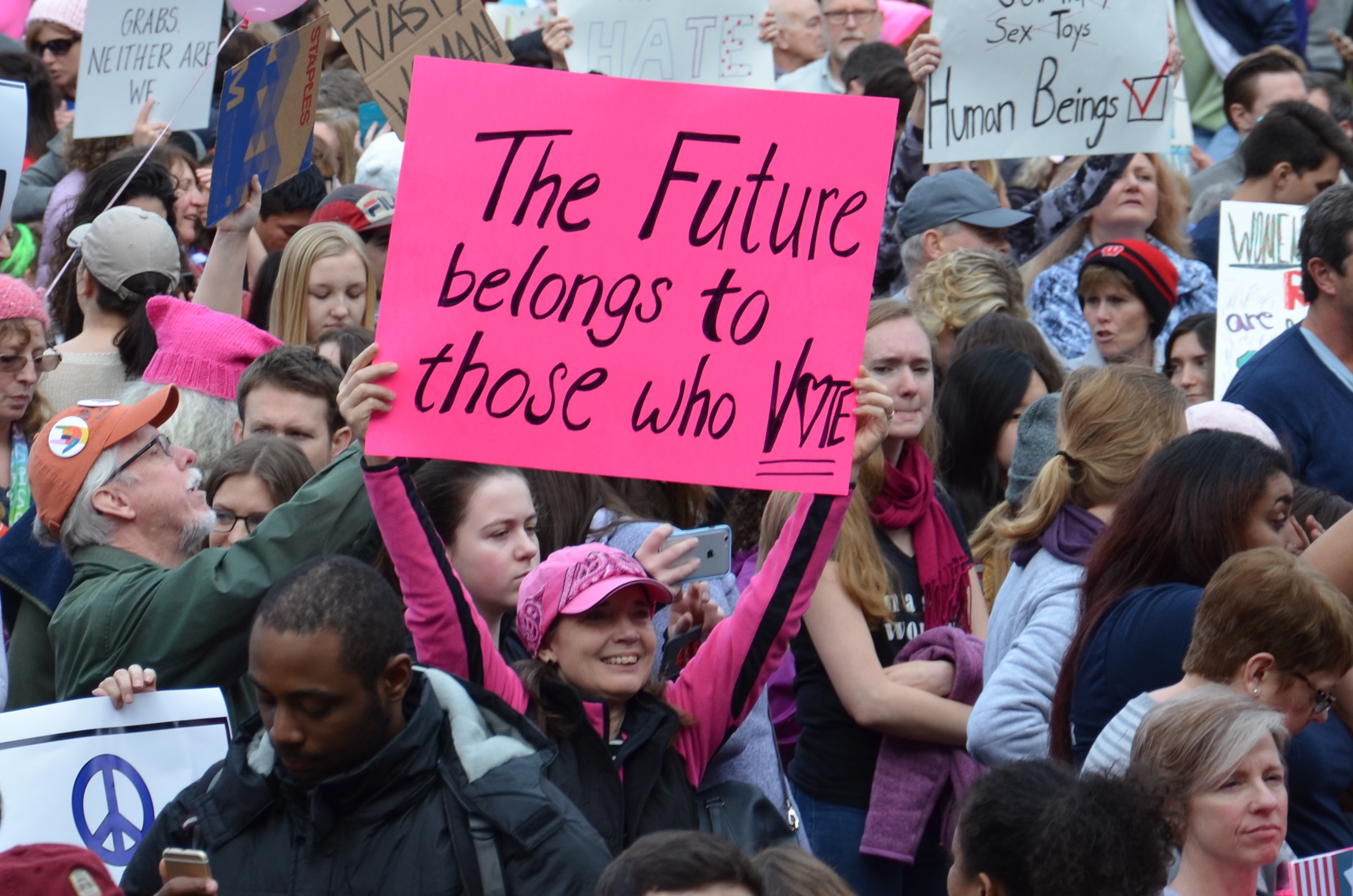 Women's March Ann Arbor 2017